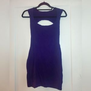Deep Purple Bodycon Dress